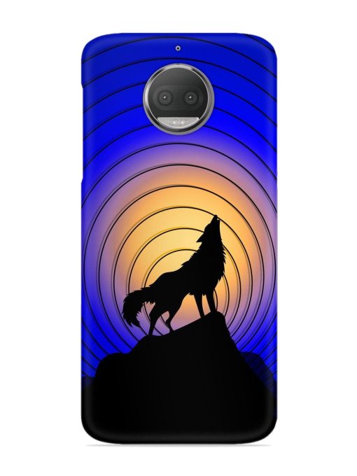 Fox Roaring Design Snap Case for Motorola Moto G5S Zapvi