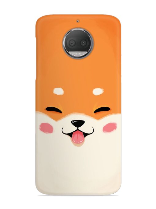 Happy Cat Art Snap Case for Motorola Moto G5S Zapvi