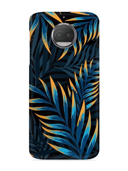 Abstract Leaf Art Snap Case for Motorola Moto G5S Zapvi