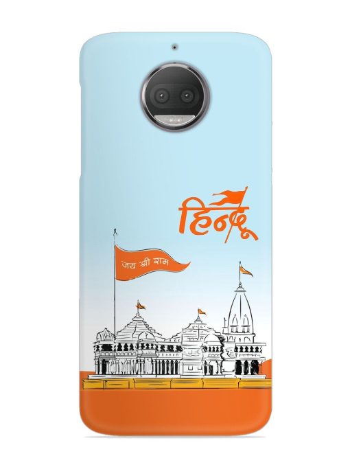 Ram Mandir Hindu Snap Case for Motorola Moto G5S Zapvi