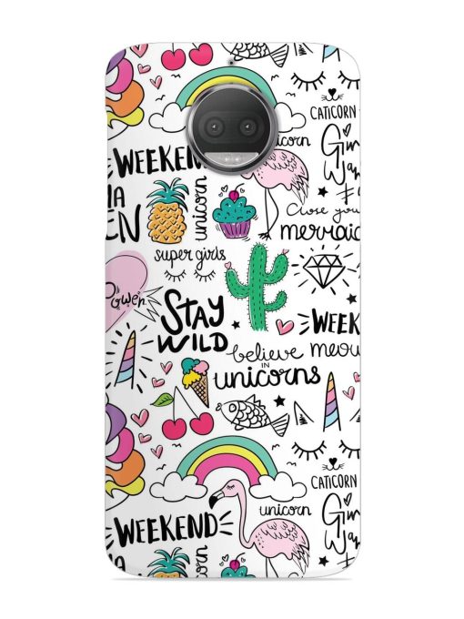 Unicorn Ice Cream Snap Case for Motorola Moto G5S