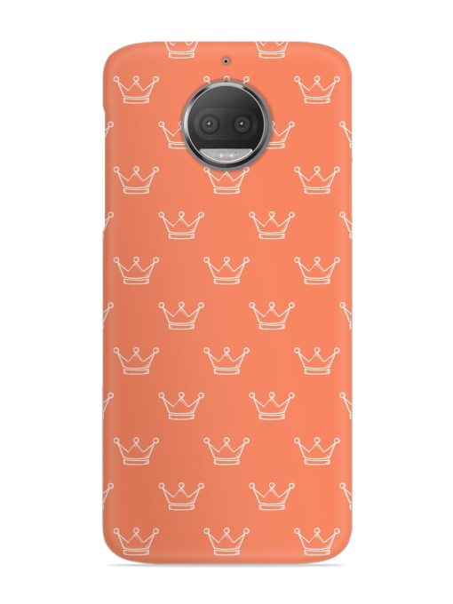 Hand Drawn Crown Snap Case for Motorola Moto G5S