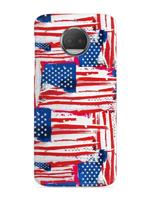 Usa Flag Seamless Snap Case for Motorola Moto G5S