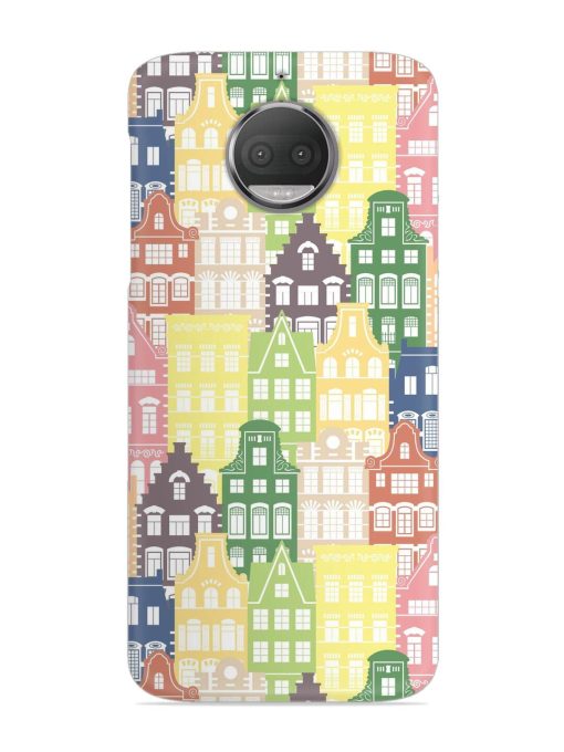 Seamless Shapes Pattern Snap Case for Motorola Moto G5S Zapvi