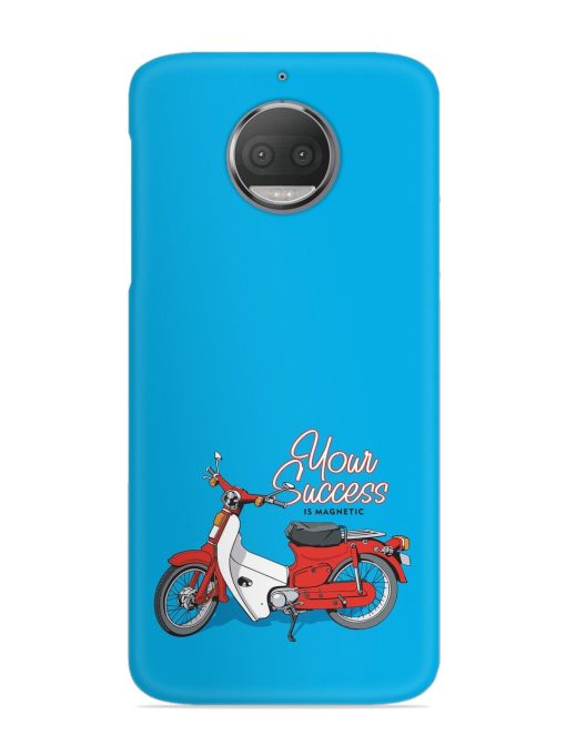 Motorcycles Image Vector Snap Case for Motorola Moto G5S Zapvi