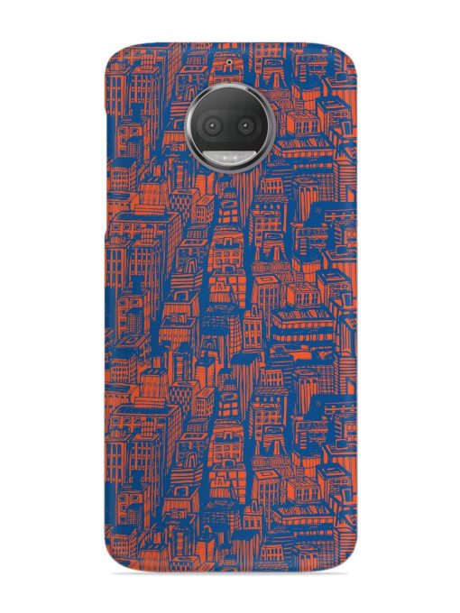 Hand Drawn Seamless Snap Case for Motorola Moto G5S Zapvi