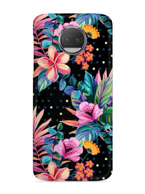 Seamless Floral Pattern Snap Case for Motorola Moto G5S Zapvi