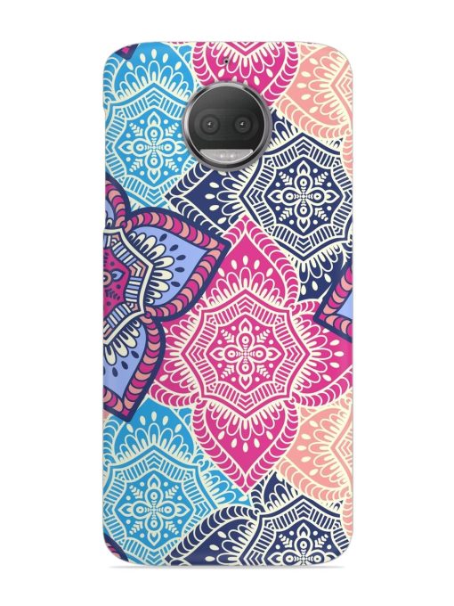 Ethnic Floral Seamless Snap Case for Motorola Moto G5S Zapvi