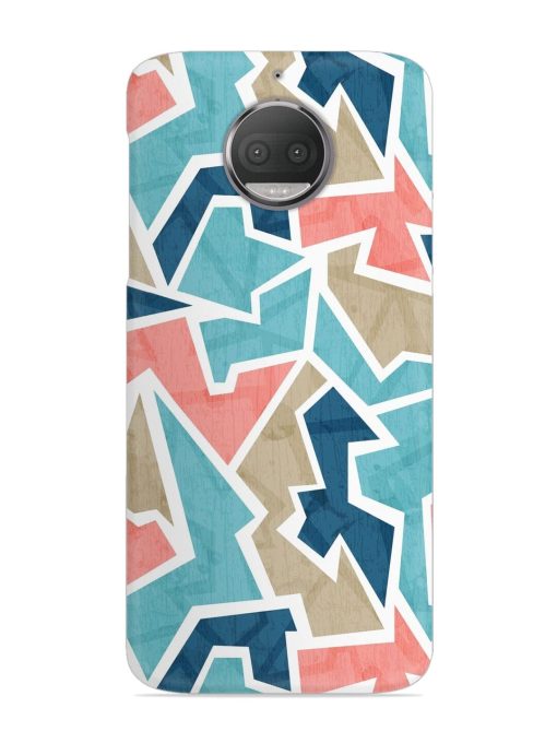 Vintage Geometric Triangle Snap Case for Motorola Moto G5S Zapvi