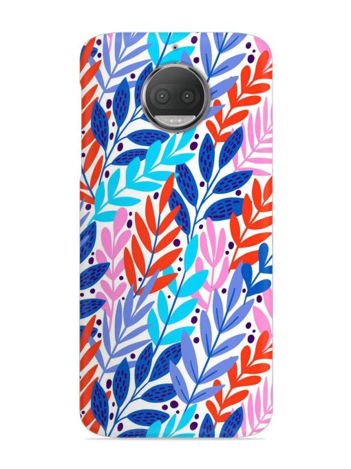 Bright Floral Tropical Snap Case for Motorola Moto G5S