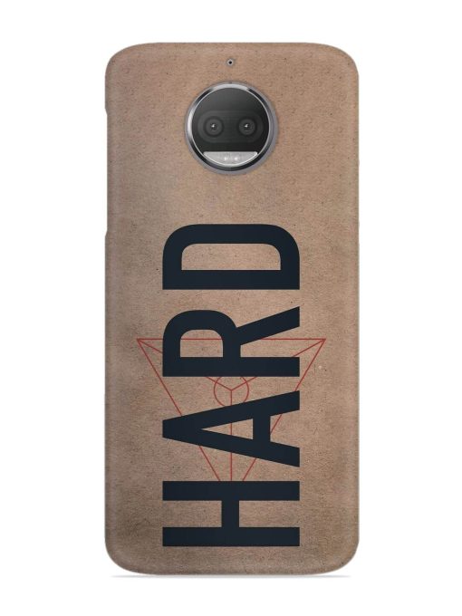 Hard Typo Snap Case for Motorola Moto G5S Zapvi