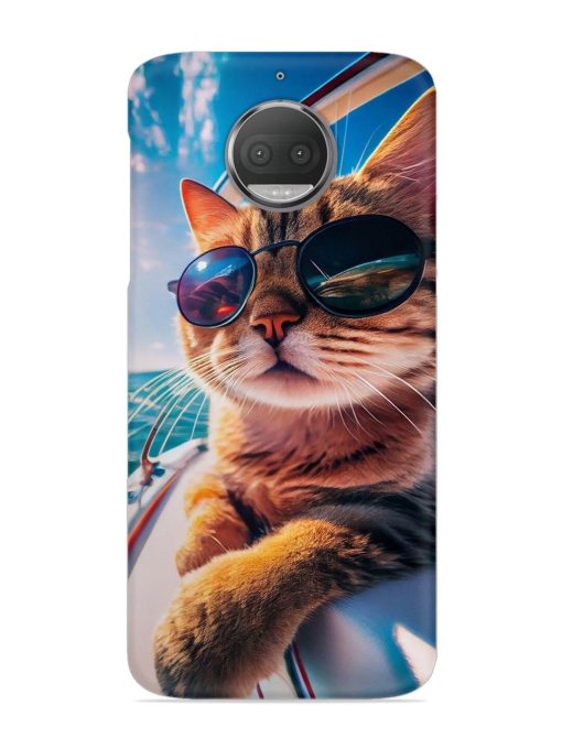 Cat In Style Snap Case for Motorola Moto G5S