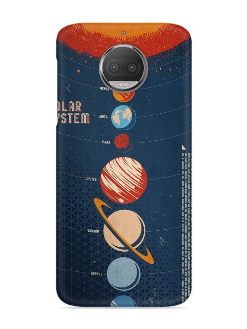 Solar System Vector Snap Case for Motorola Moto G5S