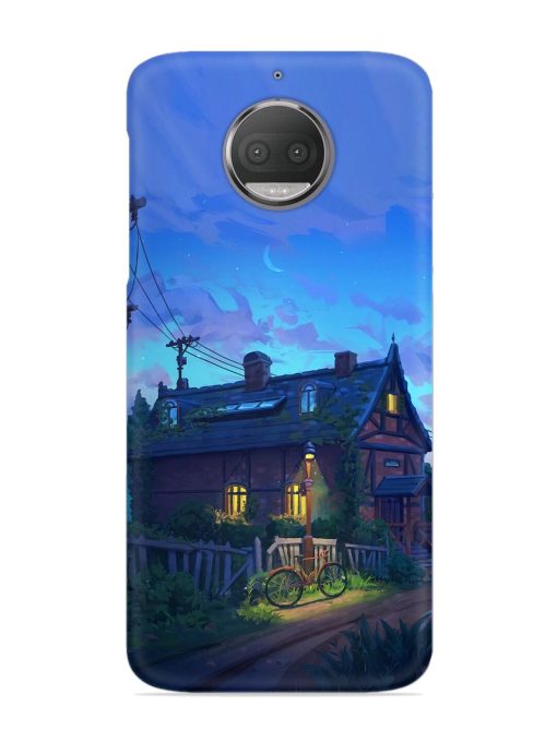 Beautiful Village House Snap Case for Motorola Moto G5S Zapvi