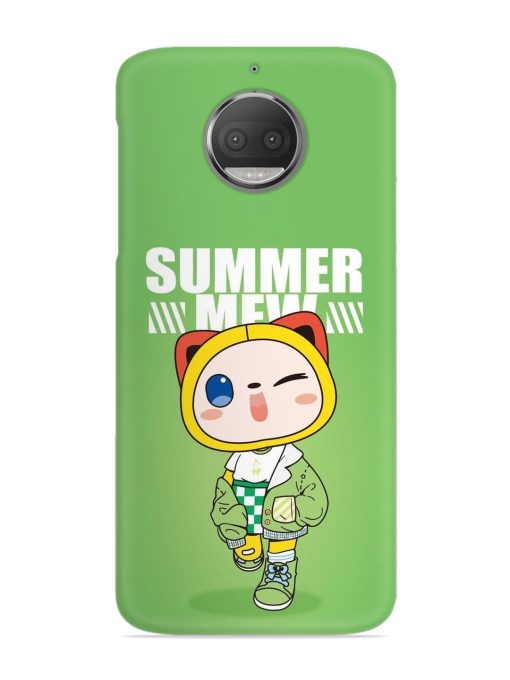 Summer Mew Snap Case for Motorola Moto G5S