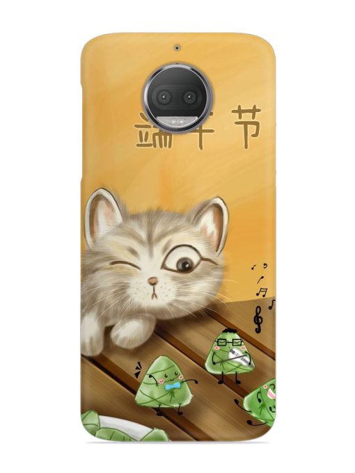 Cat Scorpion Dancing Snap Case for Motorola Moto G5S Zapvi