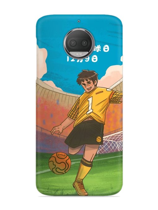 Soccer Kick Snap Case for Motorola Moto G5S Zapvi