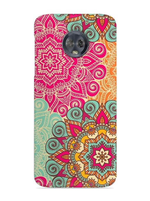 Mandala Seamless Snap Case for Motorola Moto G6 Zapvi