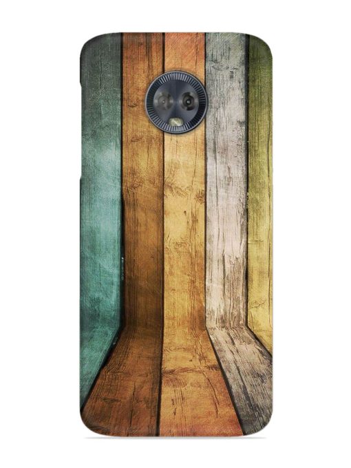 Wooden Realistic Art Snap Case for Motorola Moto G6 Zapvi