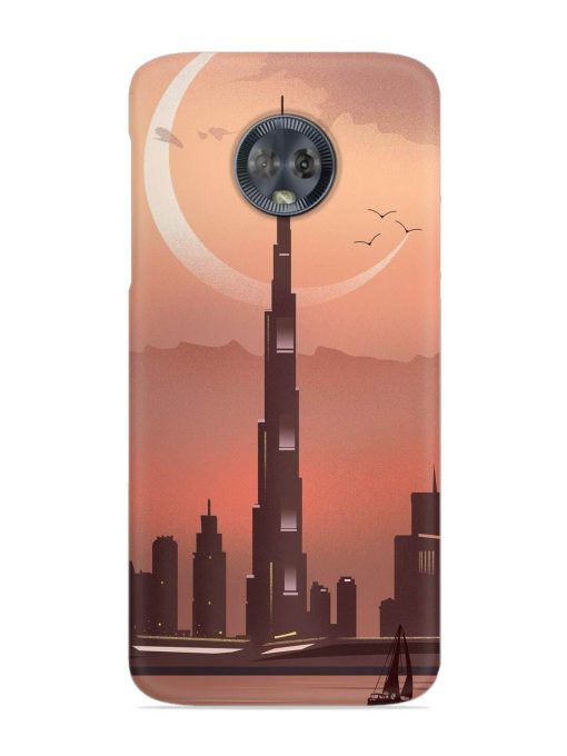 Landmark Burj Khalifa Snap Case for Motorola Moto G6 Zapvi