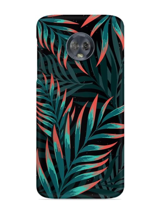 Green Leaf Art Snap Case for Motorola Moto G6 Zapvi