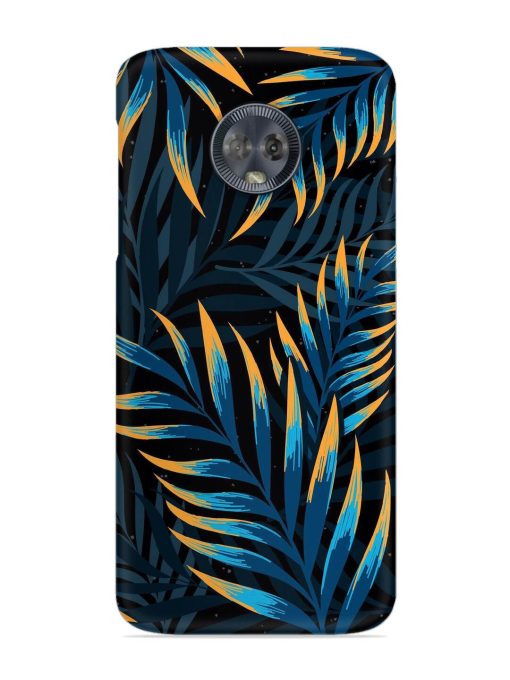 Abstract Leaf Art Snap Case for Motorola Moto G6 Zapvi