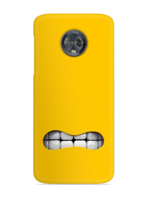 Mouth Character On Snap Case for Motorola Moto G6