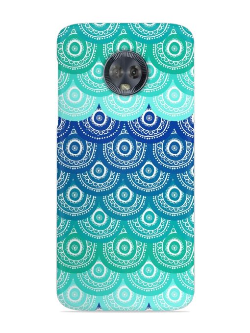 Ethnic Seamless Pattern Snap Case for Motorola Moto G6 Zapvi