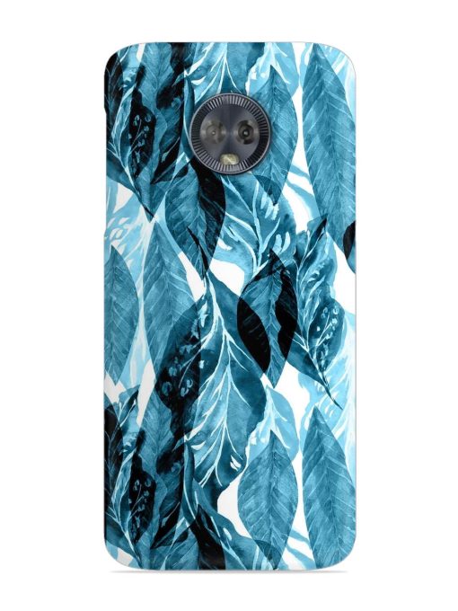 Leaves Pattern Jungle Snap Case for Motorola Moto G6