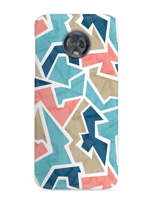 Vintage Geometric Triangle Snap Case for Motorola Moto G6