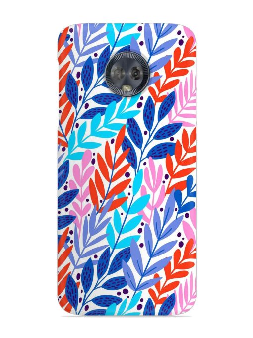 Bright Floral Tropical Snap Case for Motorola Moto G6 Zapvi