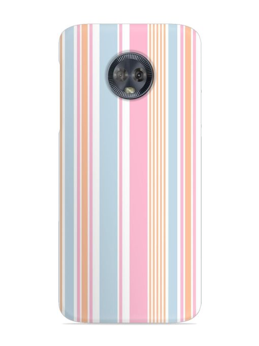 Stripe Seamless Pattern Snap Case for Motorola Moto G6