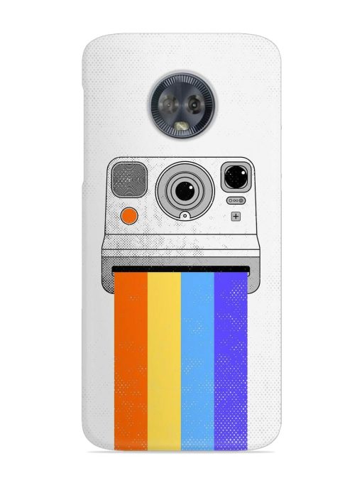 Retro Camera Art Snap Case for Motorola Moto G6