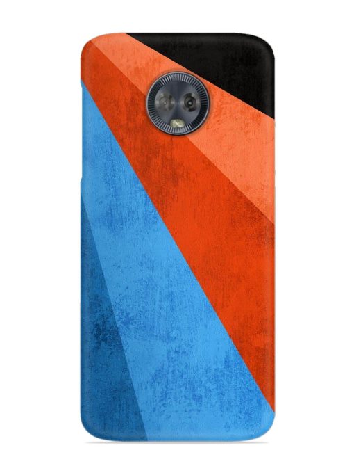 Modern Matte Abstract Snap Case for Motorola Moto G6 Zapvi