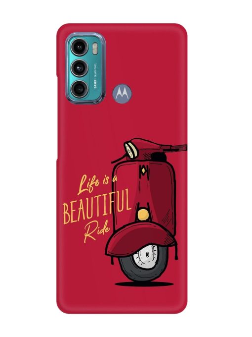 Life Is Beautiful Rides Snap Case for Motorola Moto G60 Zapvi