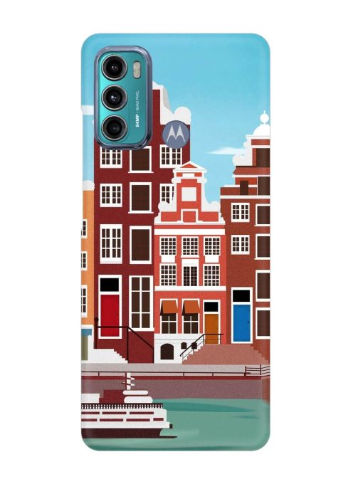 Scenery Architecture Amsterdam Landscape Snap Case for Motorola Moto G60 Zapvi