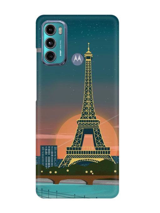 Scenery Architecture France Paris Snap Case for Motorola Moto G60 Zapvi