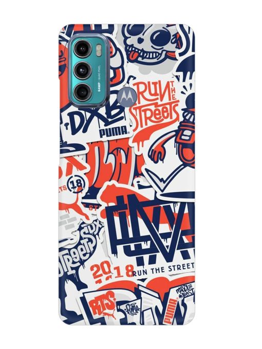 Run The Street Snap Case for Motorola Moto G60 Zapvi