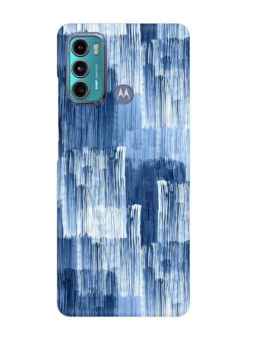 Abstract Pattern Stripes Snap Case for Motorola Moto G60 Zapvi