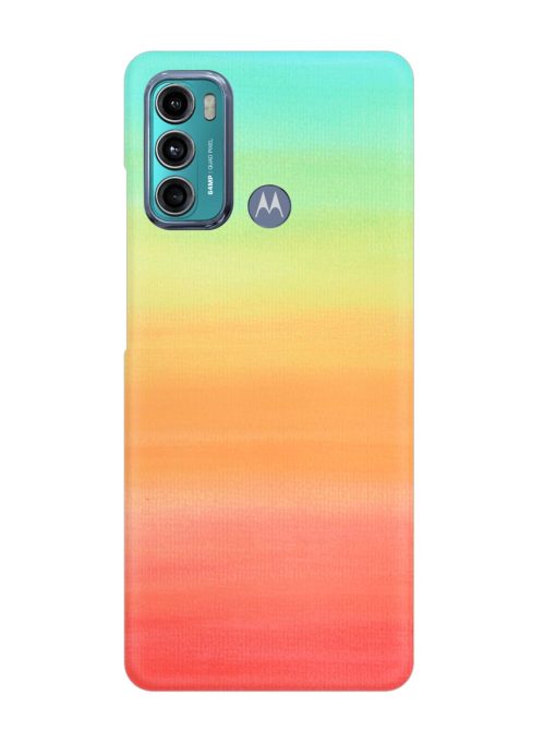 Background Sky Watercolor Snap Case for Motorola Moto G60 Zapvi