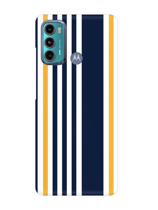 Seamless Stripe Pattern Snap Case for Motorola Moto G60 Zapvi