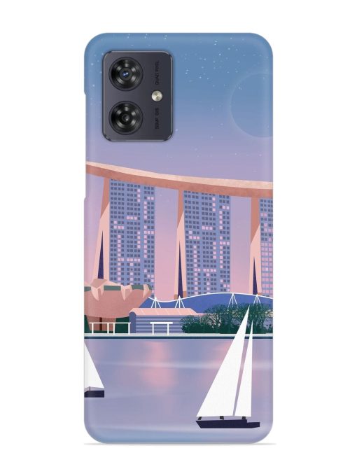 Singapore Scenery Architecture Snap Case for Motorola Moto G64 (5G) Zapvi