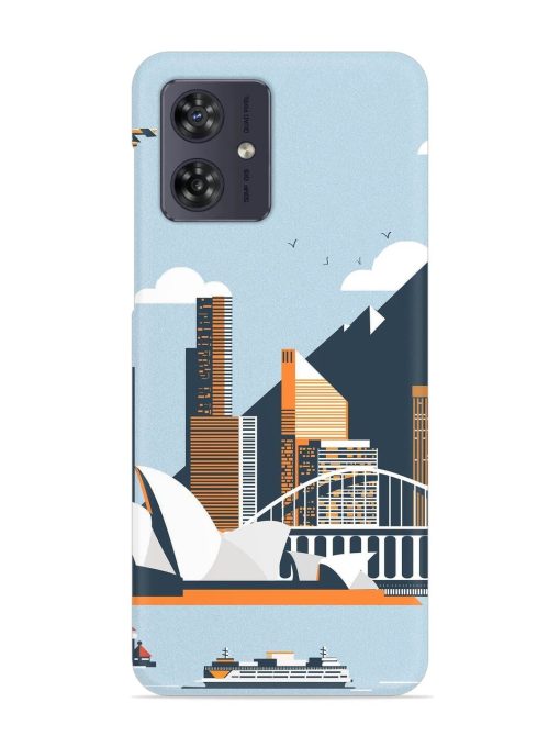 Sydney Opera Landscape Snap Case for Motorola Moto G64 (5G) Zapvi