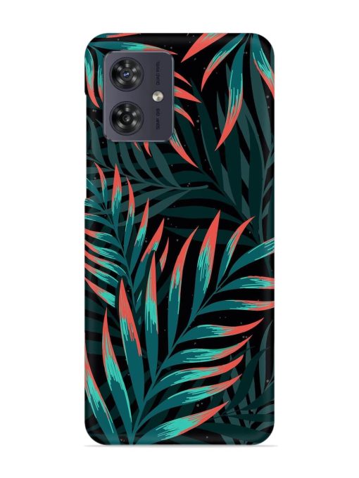 Green Leaf Art Snap Case for Motorola Moto G64 (5G) Zapvi