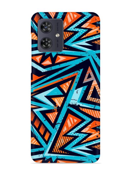 Abstract Seamless Grunge Snap Case for Motorola Moto G64 (5G) Zapvi