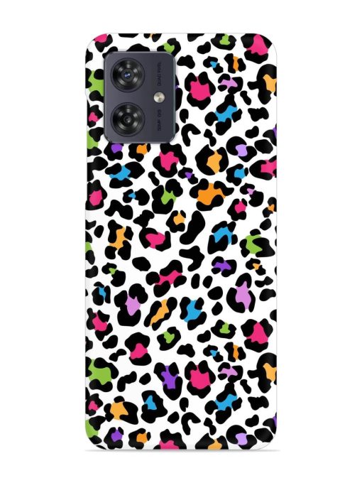 Seamless Leopard Pattern Snap Case for Motorola Moto G64 (5G) Zapvi