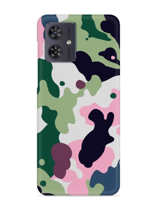 Seamless Funky Camouflage Snap Case for Motorola Moto G64 (5G) Zapvi