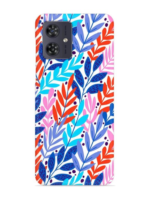 Bright Floral Tropical Snap Case for Motorola Moto G64 (5G)