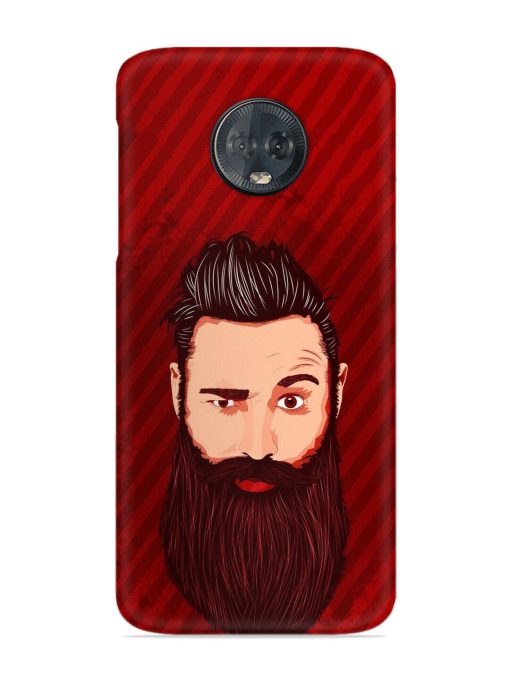 Beardo Man Snap Case for Motorola Moto G6 Plus Zapvi