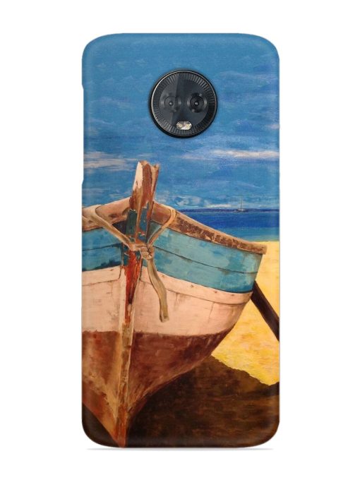 Canvas Painting Snap Case for Motorola Moto G6 Plus Zapvi